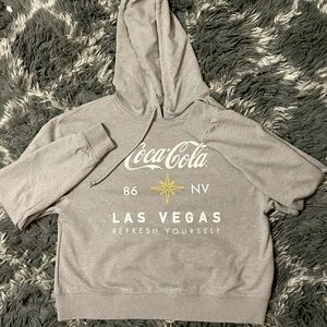 Cropped Coca-Cola Las Vegas Hoodie